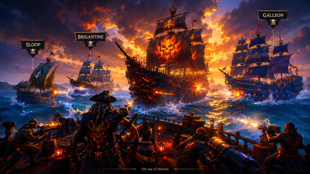 استراتيجيات Burning Blade في Sea of Thieves للفوز بالمعارك البحرية وتحقيق أكبر المكافآت.