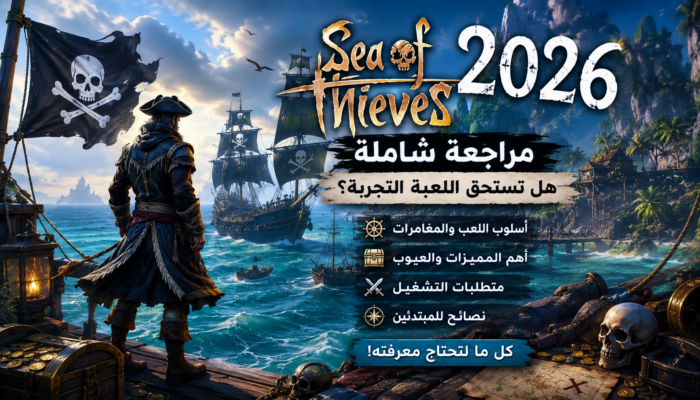 Sea of Thieves في 2026: لماذا ما زالت أفضل لعبة قراصنة يمكنك لعبها؟