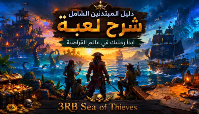 شرح لعبة Sea of Thieves للمبتدئين (2026) | الدليل الشامل من الصفر حتى الاحتراف
