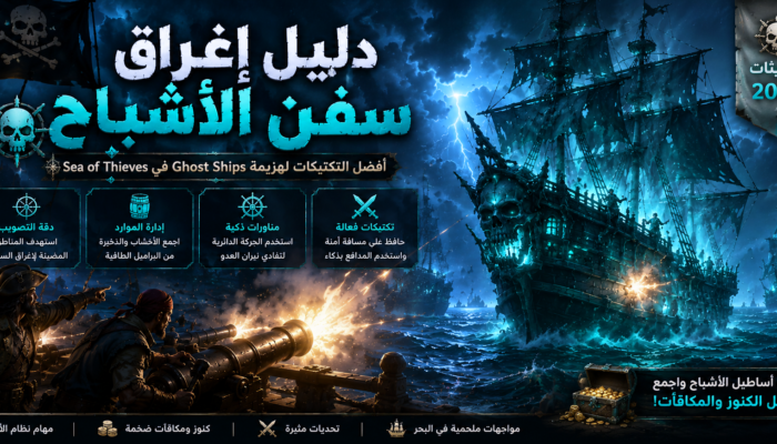 استراتيجيات إغراق سفن الأشباح في Sea of Thieves: دليل القراصنة المحترفين
