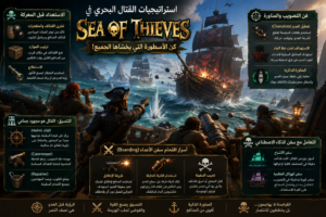 دليل القتال البحري في Sea of Thieves: كيف تسيطر على البحار وتسحق أعداءك؟