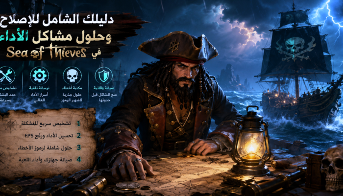 حل جميع مشاكل Sea of Thieves: دليل شامل لإصلاح الأخطاء والتقطيع (تحديث 2026)